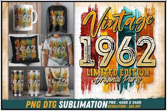 Download Vintage 1962 Limited Edition Original - Premium Resources