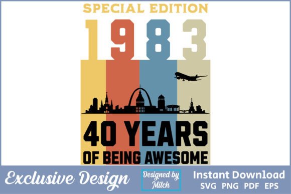 Download Special Edition 1983 SVG 40th Birthday - 1983 Collection