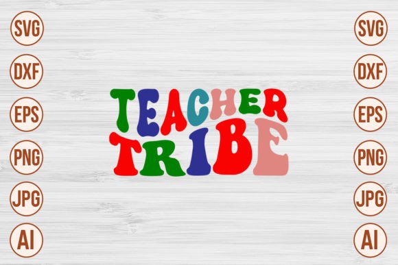 Download Teacher Tribe Retro SVG Designs - Premium Resources