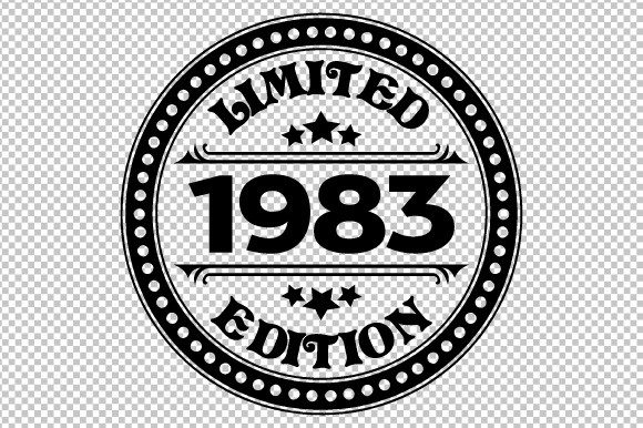 Download Limited Edition 1983 SVG EPS PNG - 1983 Collection